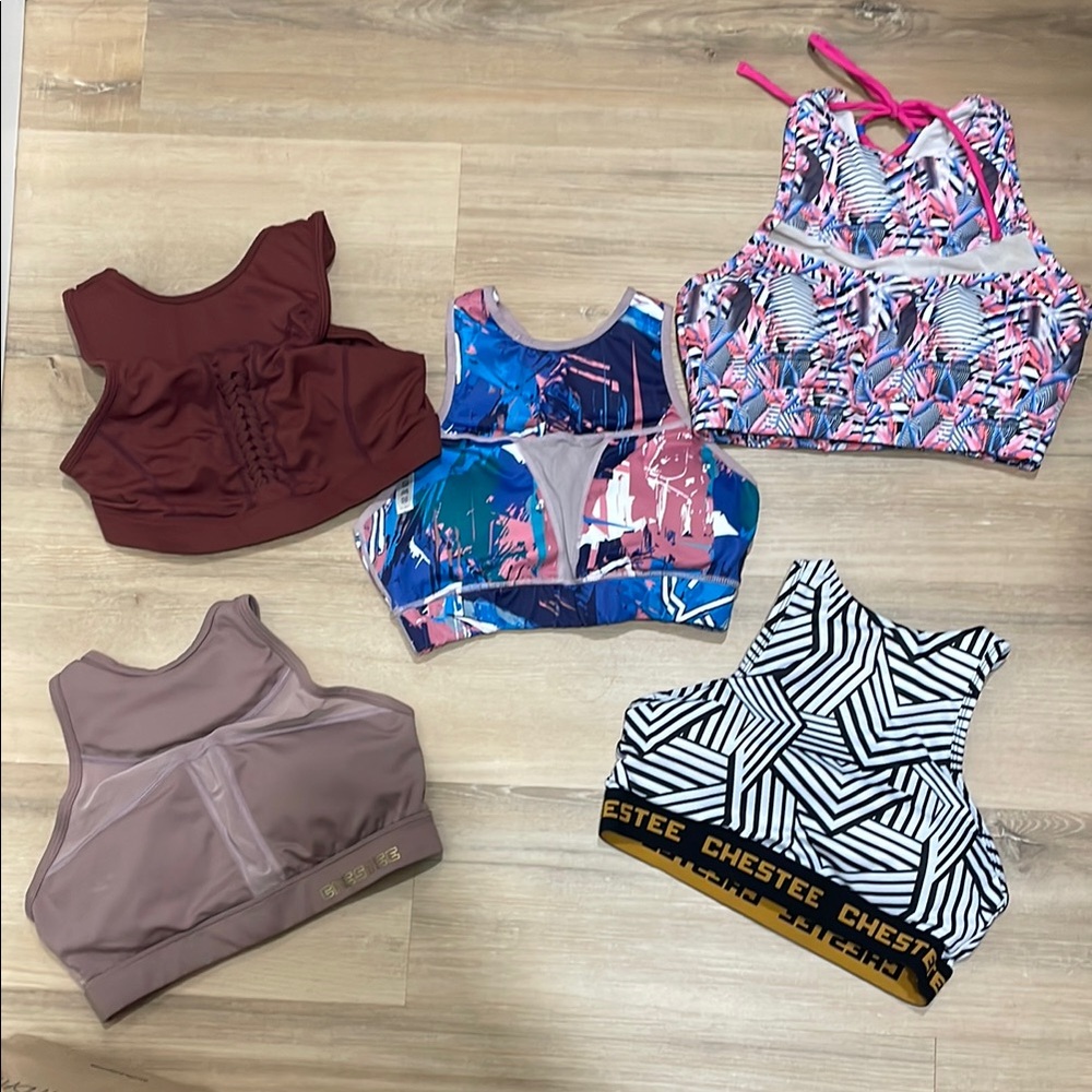 Chestee Sports Bra Bundle - Multicolor